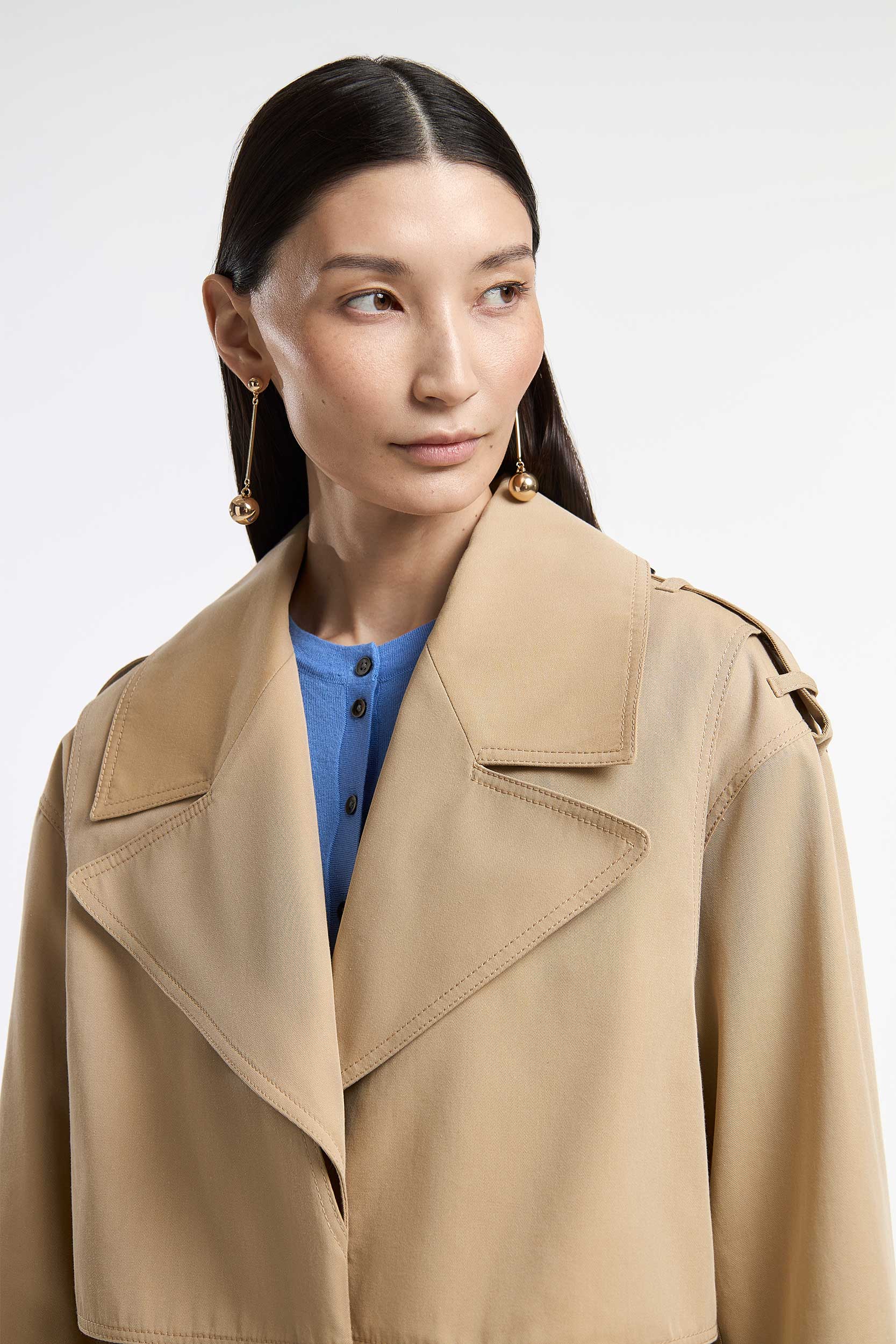 Patch pockets trench PINXIT
