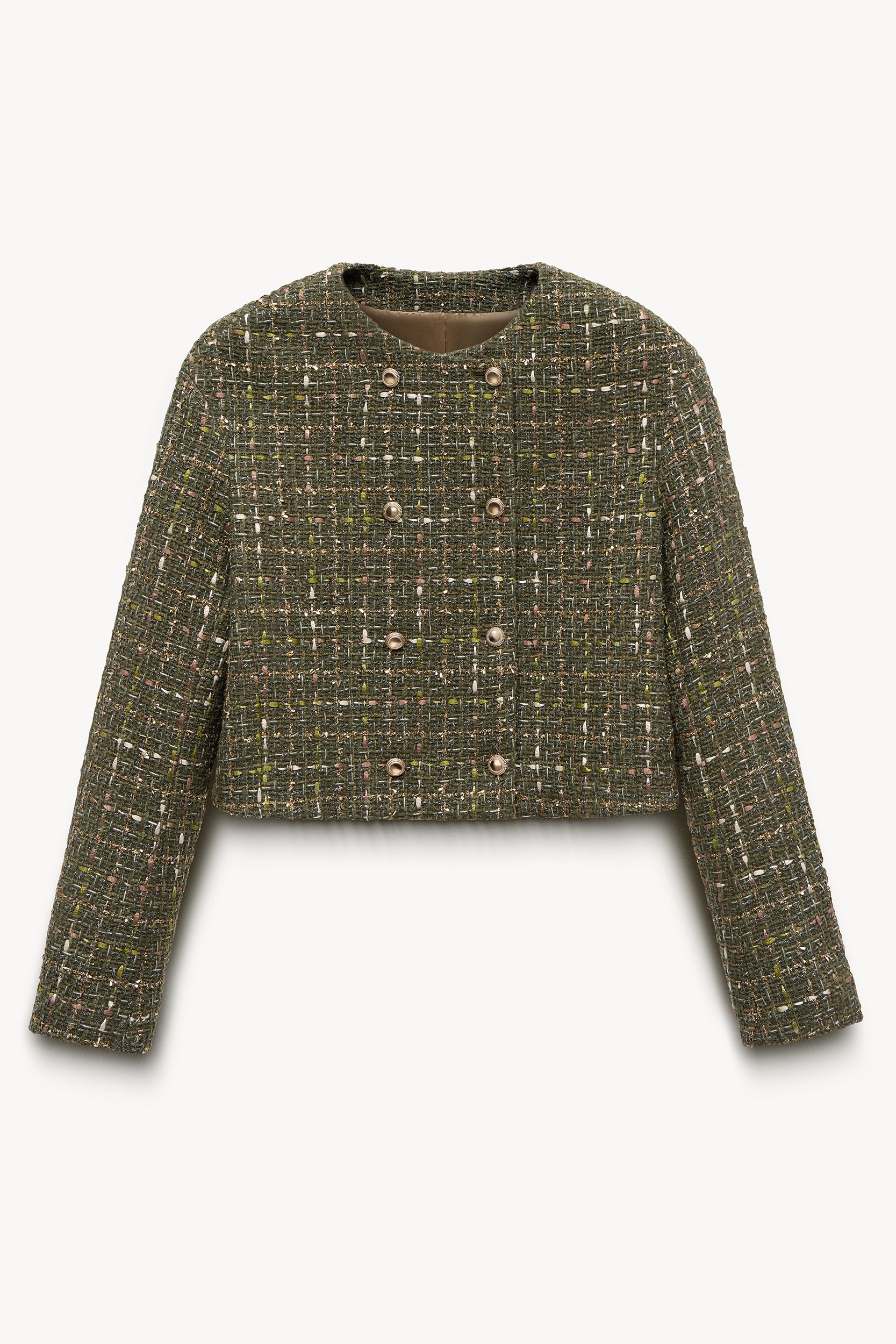 Bouclé cropped blazer PINXIT