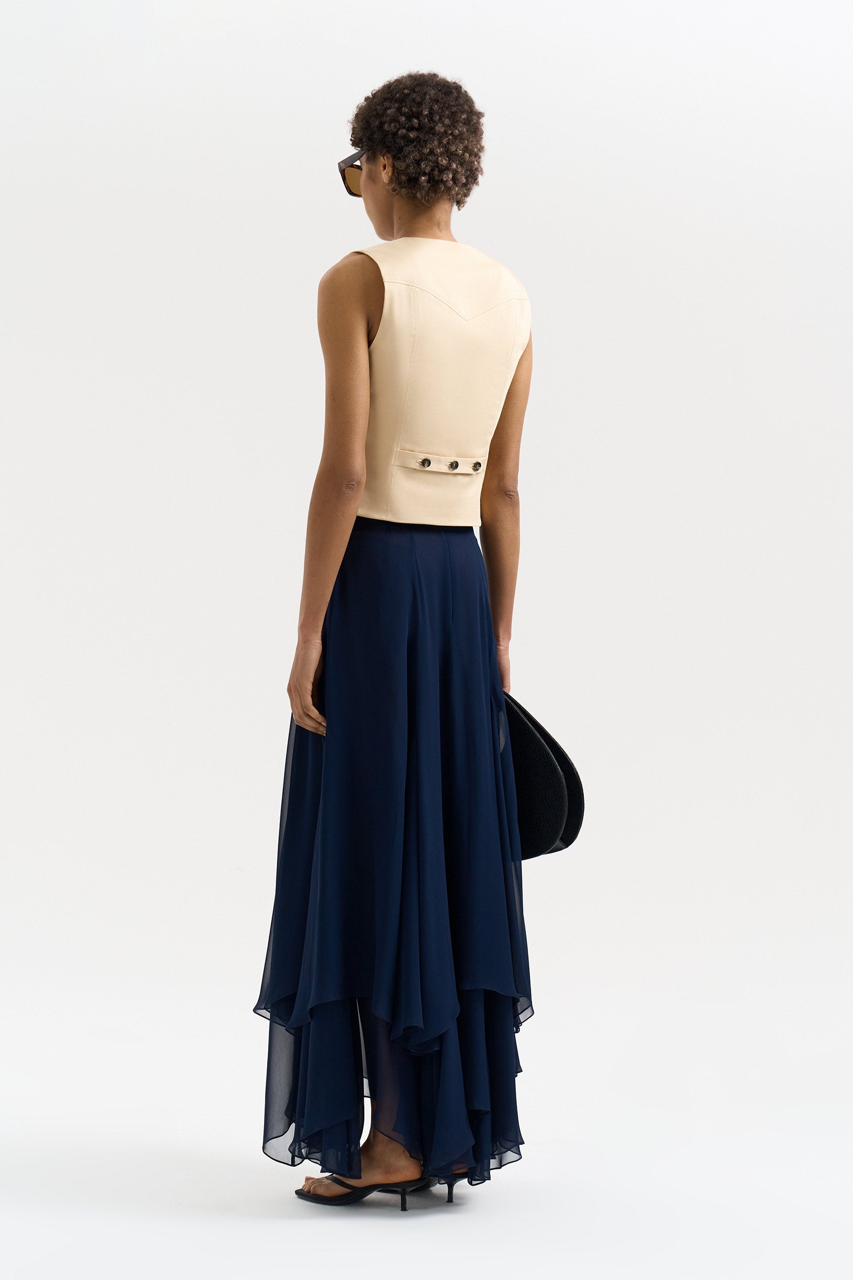 Coton fitted gilet PINXIT