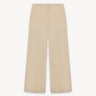 Low-rise cotton trousers Beige PINXIT EU 36