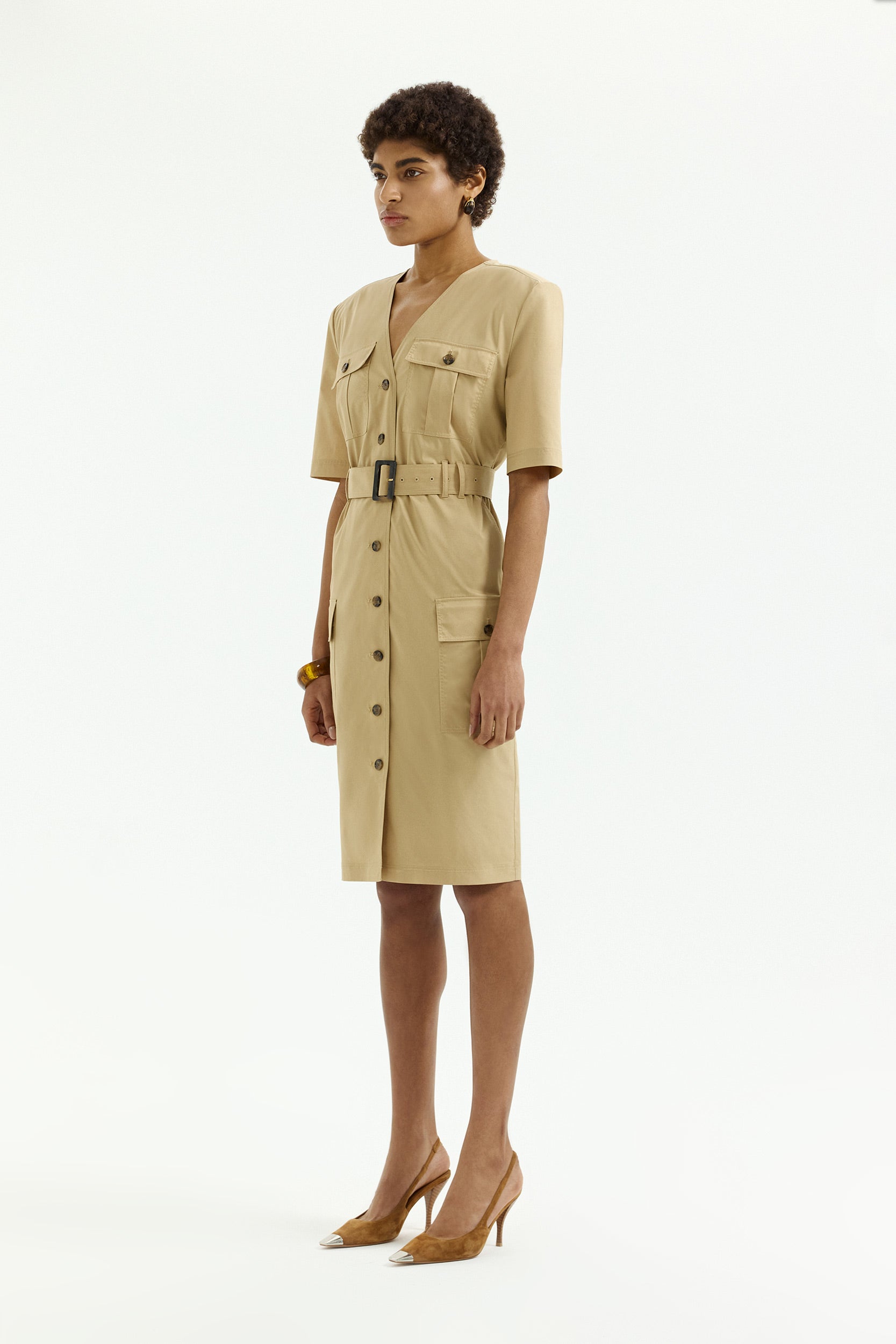 Patch pockets dress PINXIT