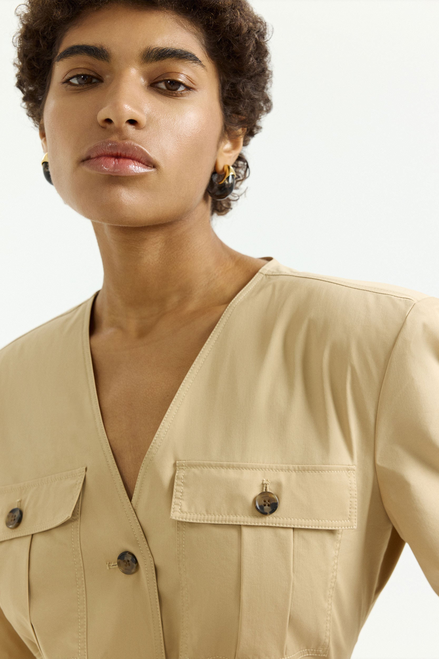 Patch pockets dress PINXIT