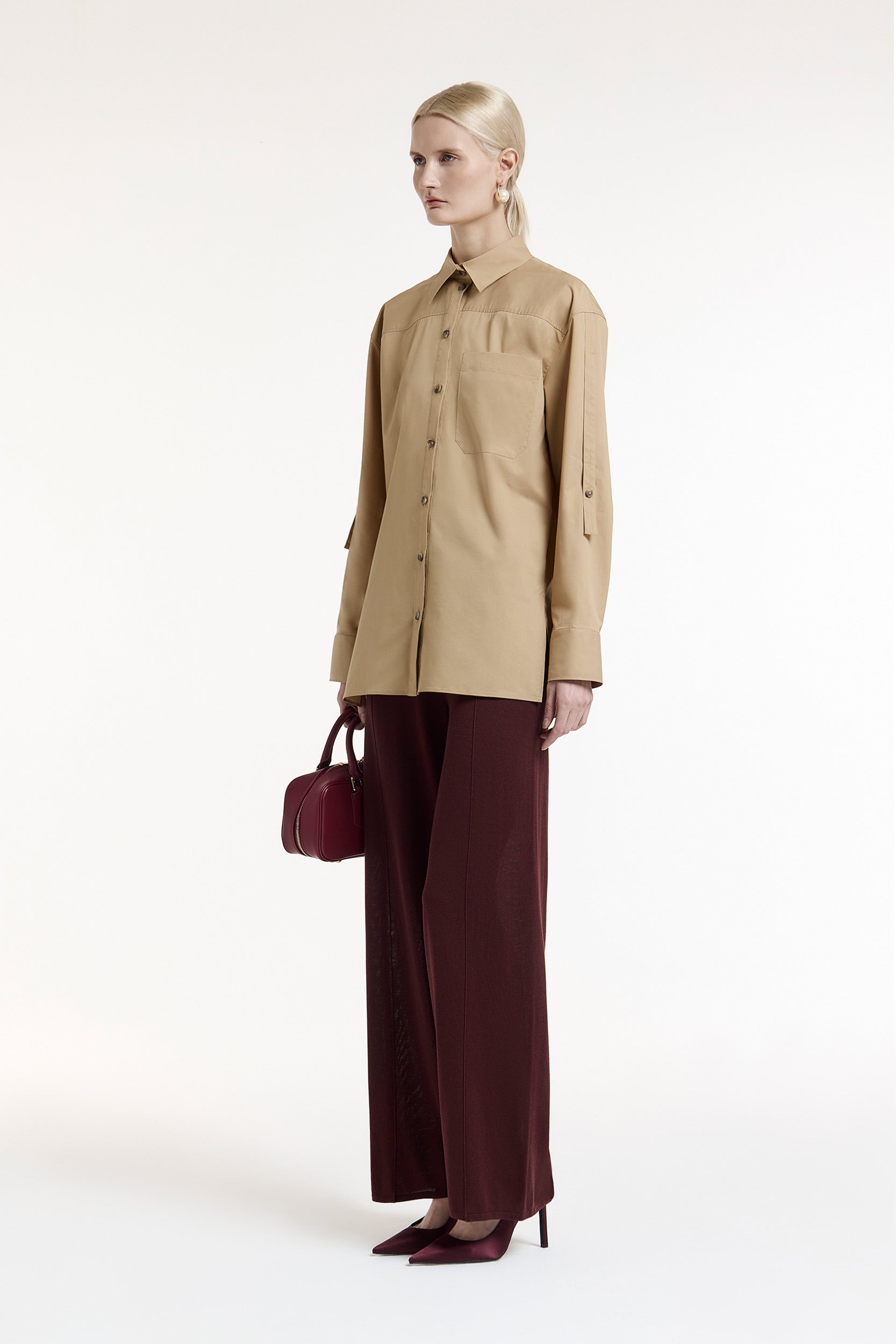 Convertible-sleeve shirt PINXIT