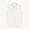 Sleeveless shirt White PINXIT EU 34