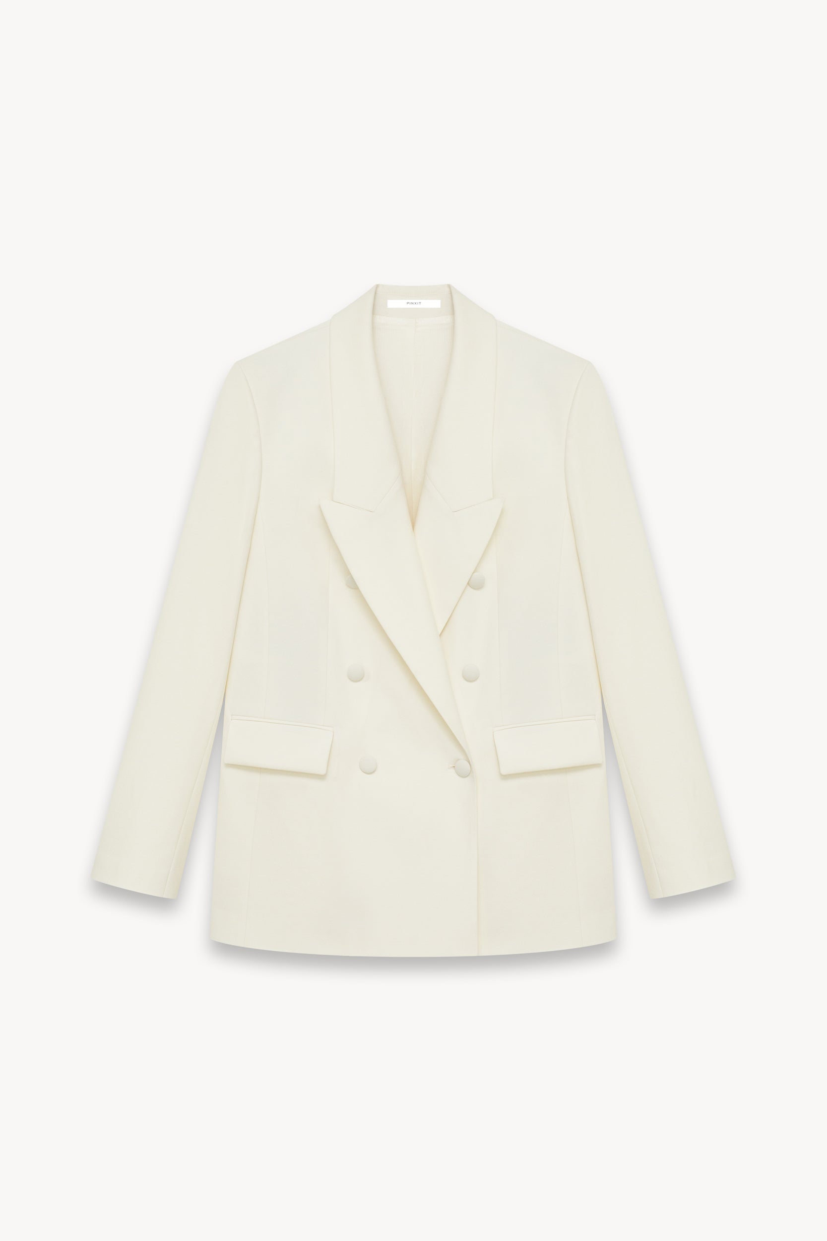 Fitted blazer Milk PINXIT EU 34