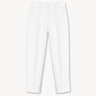 Turn-up hem tapered trousers Milk PINXIT EU 34