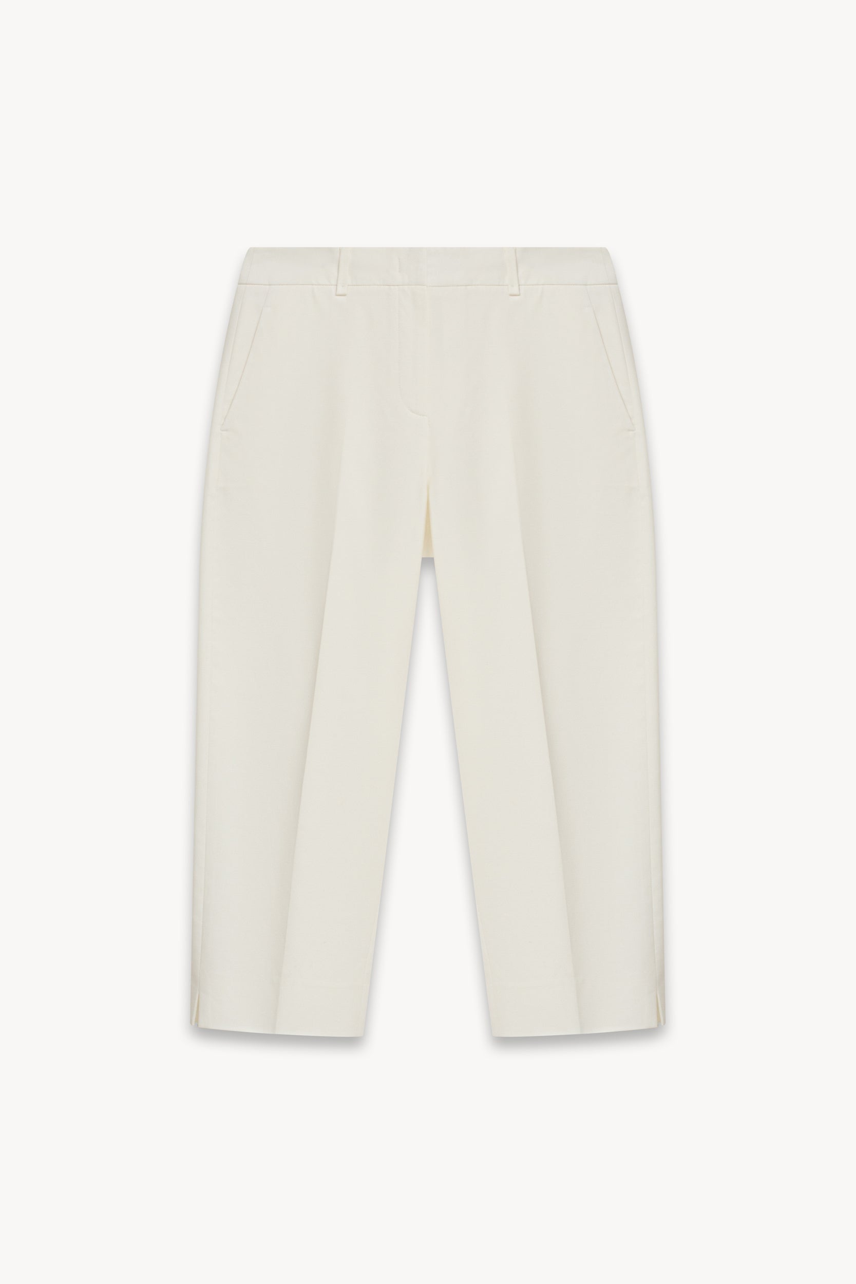 Capri tapered trousers with cotton Milk PINXIT EU 34