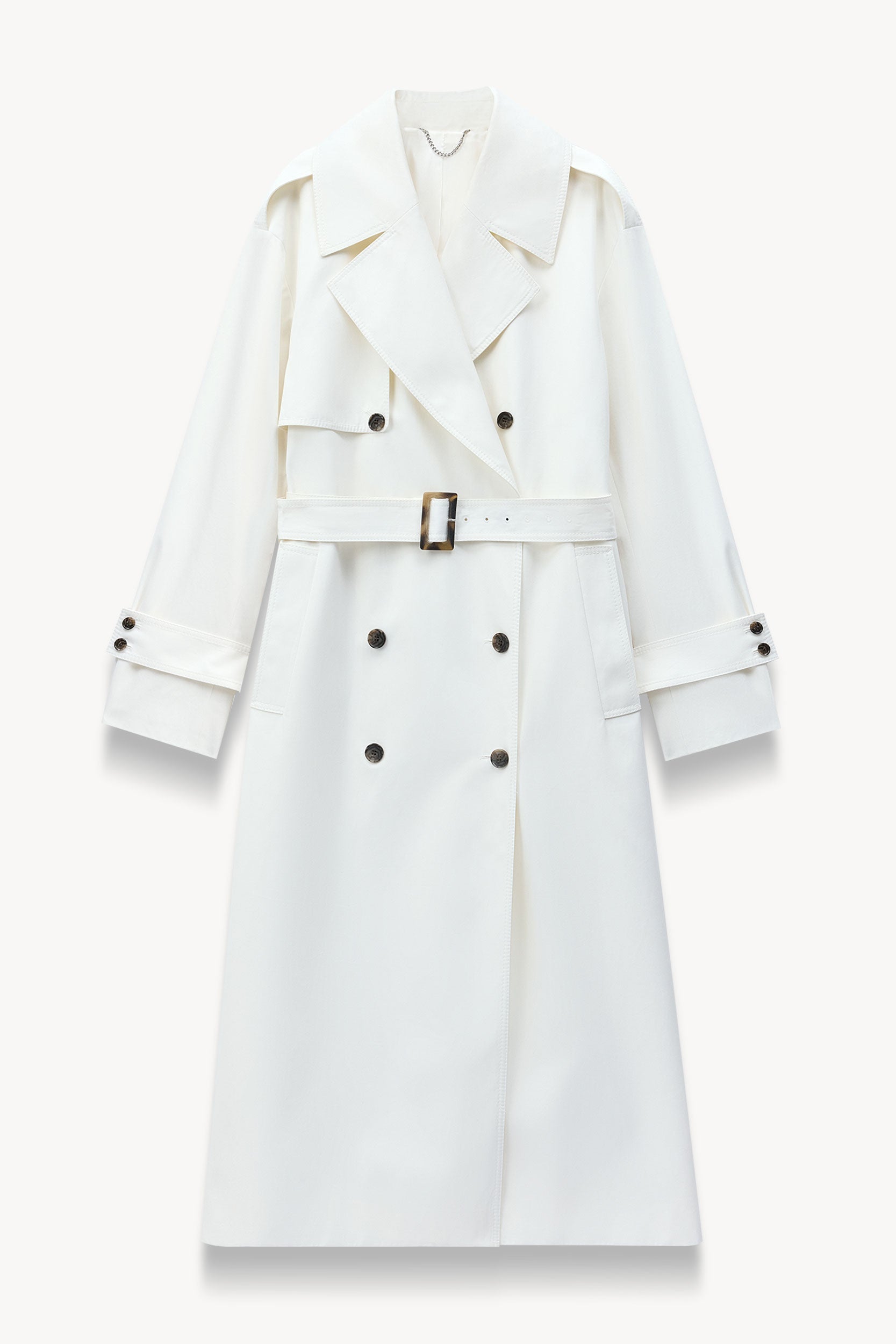 Classic cotton trench Milk PINXIT EU 36