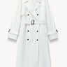 Classic cotton trench Milk PINXIT EU 36