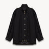 Oversized cotton blazer Black PINXIT EU 36