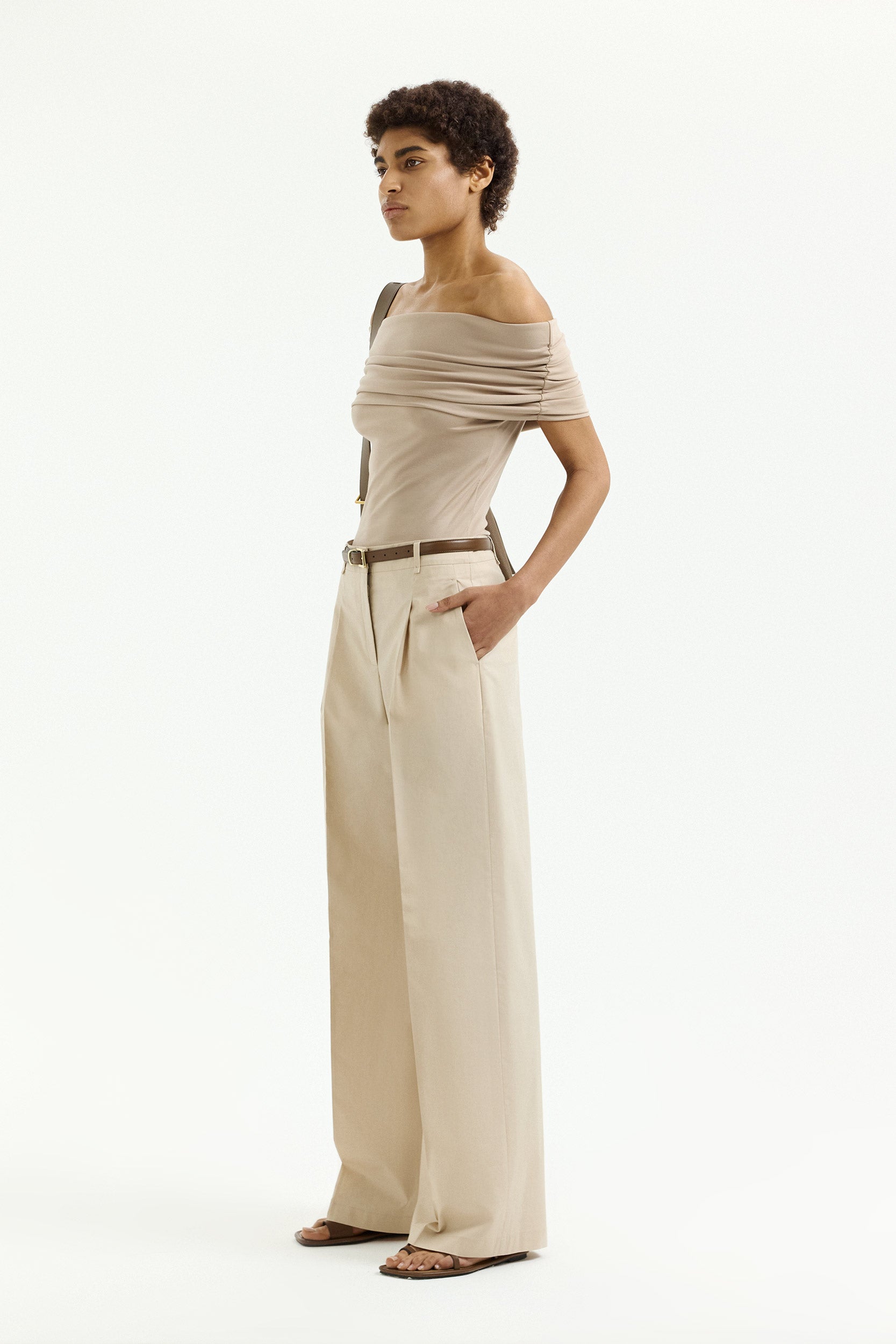 Cotton and tencel trousers PINXIT