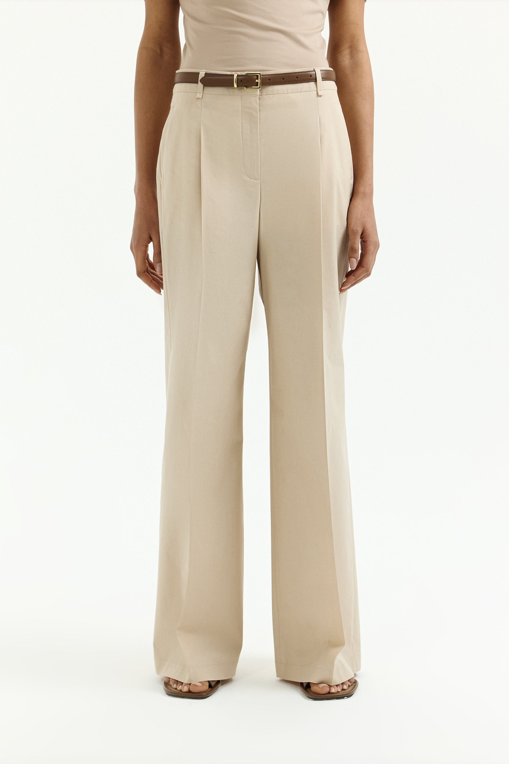 Cotton and tencel trousers PINXIT