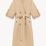 Oversized cotton dress Sand PINXIT EU 36