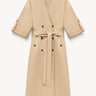 Oversized cotton dress Sand PINXIT EU 36