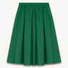 Cotton flared skirt Green PINXIT EU 36