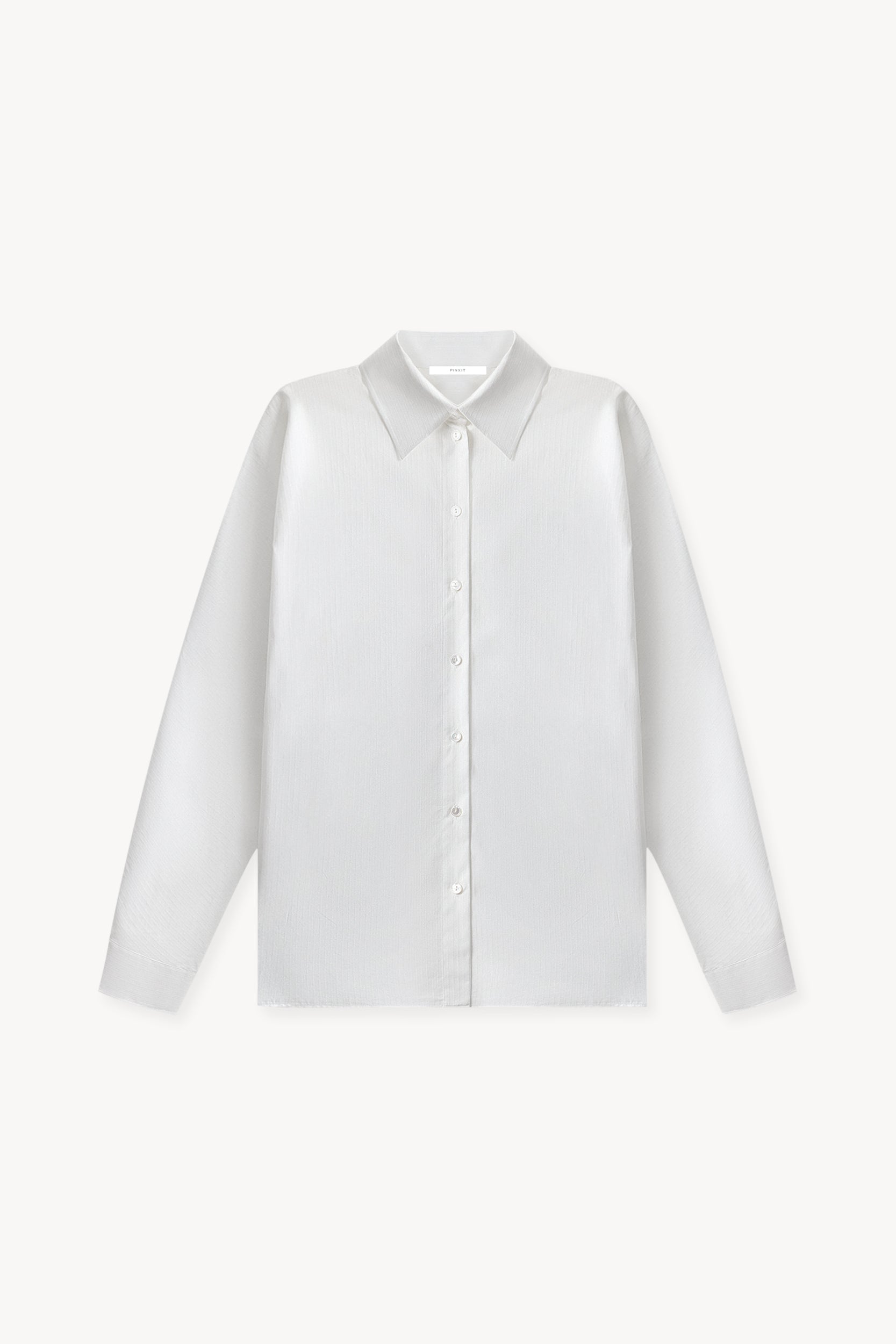 Loose-fit striped cotton shirt PINXIT