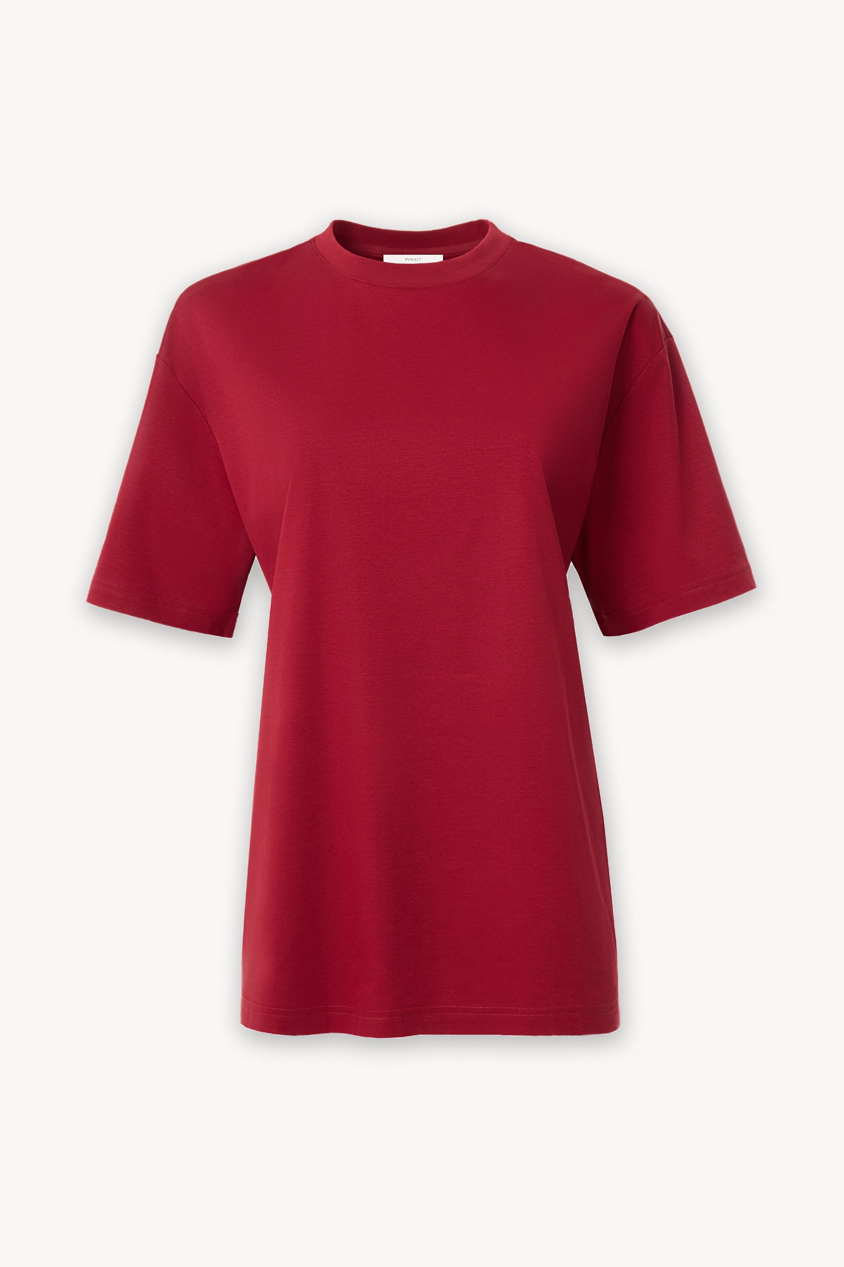 Oversized T-shirt with silk Berry PINXIT S