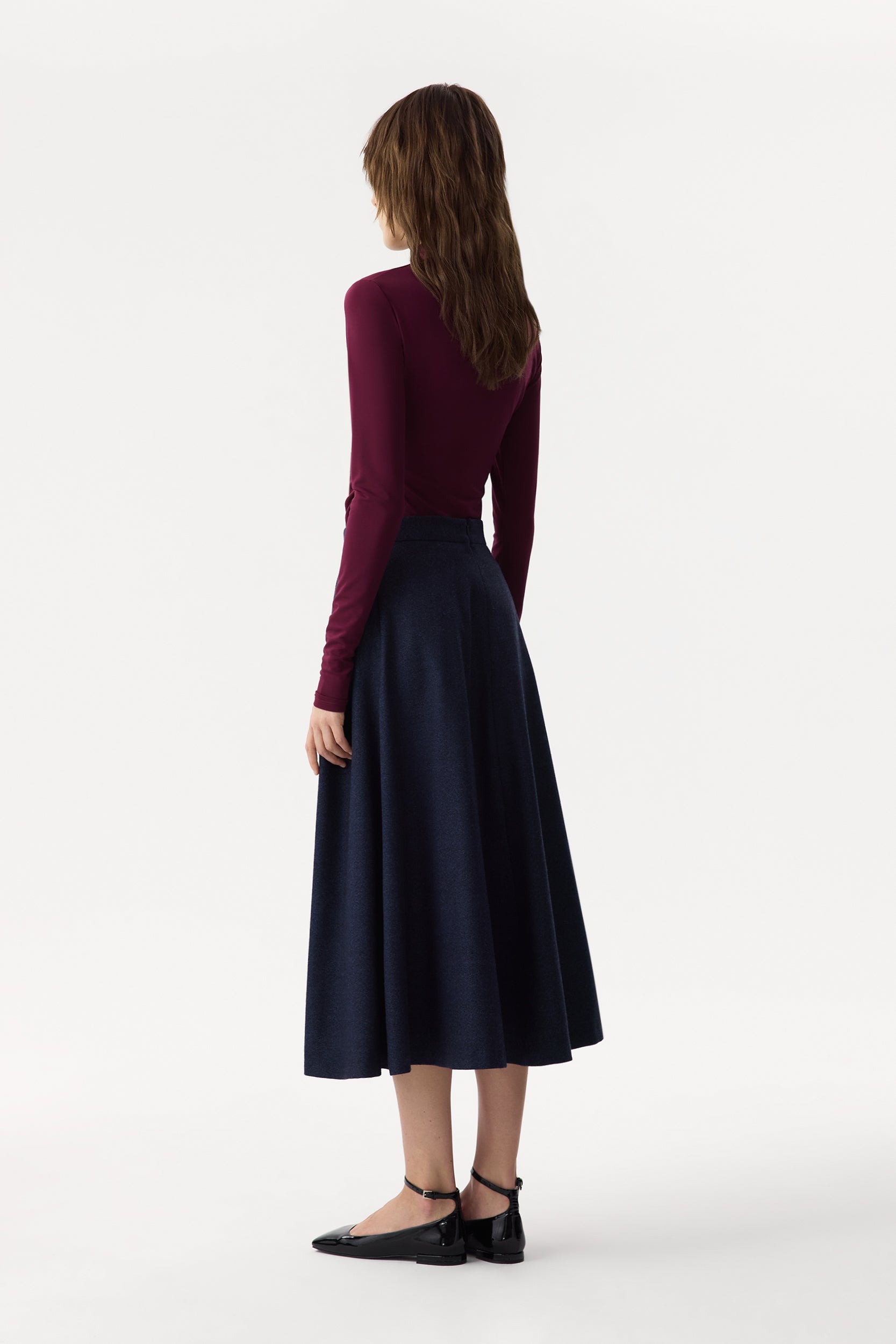 Wrap long-sleeve PINXIT