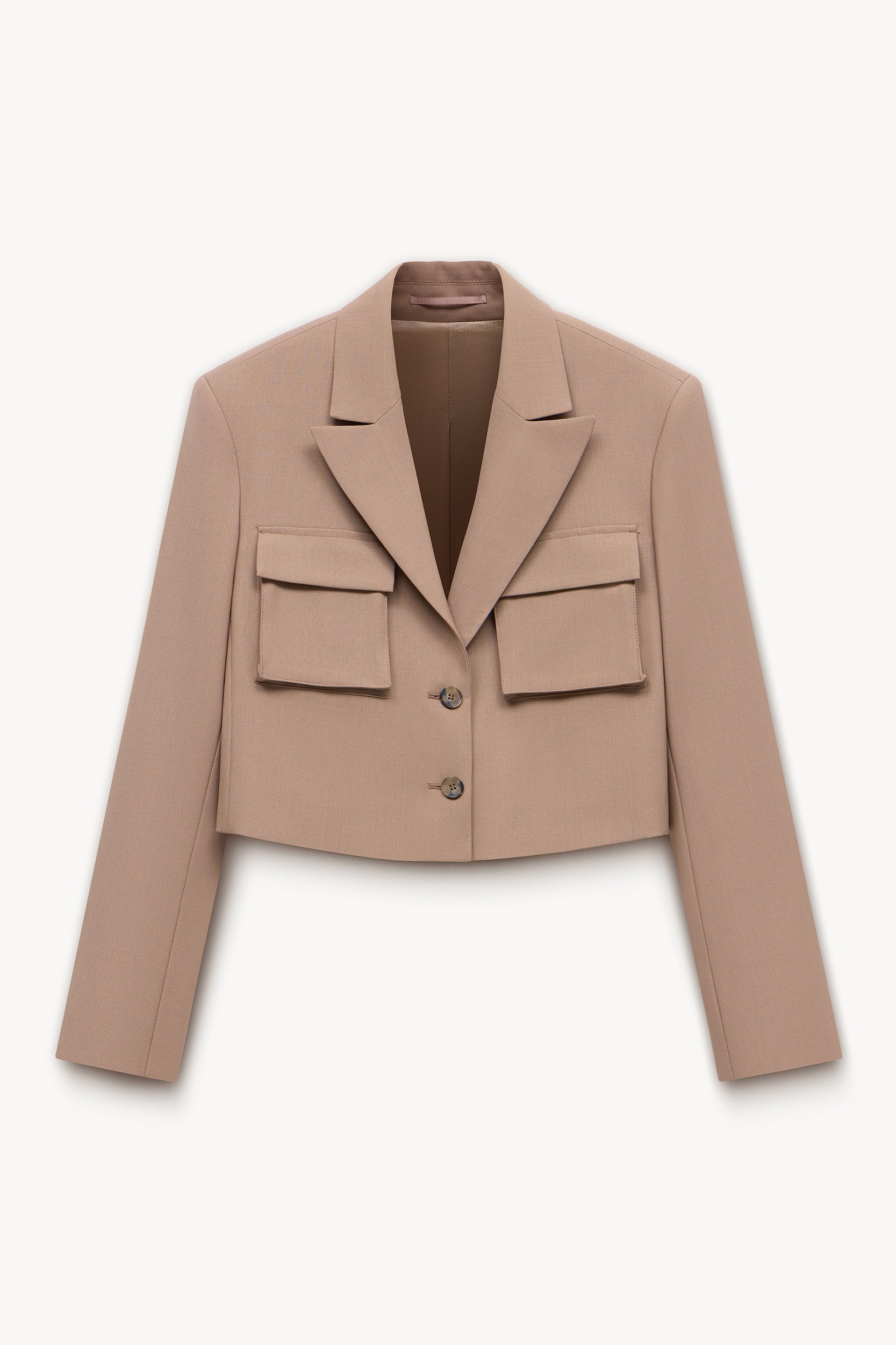 Patch pockets cropped blazer PINXIT