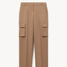 Wool-blend cargo trousers PINXIT