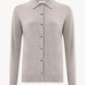 Wool and cashmere cardigan Taupe PINXIT S