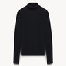 Merino-wool turtle-neck top Black PINXIT XS