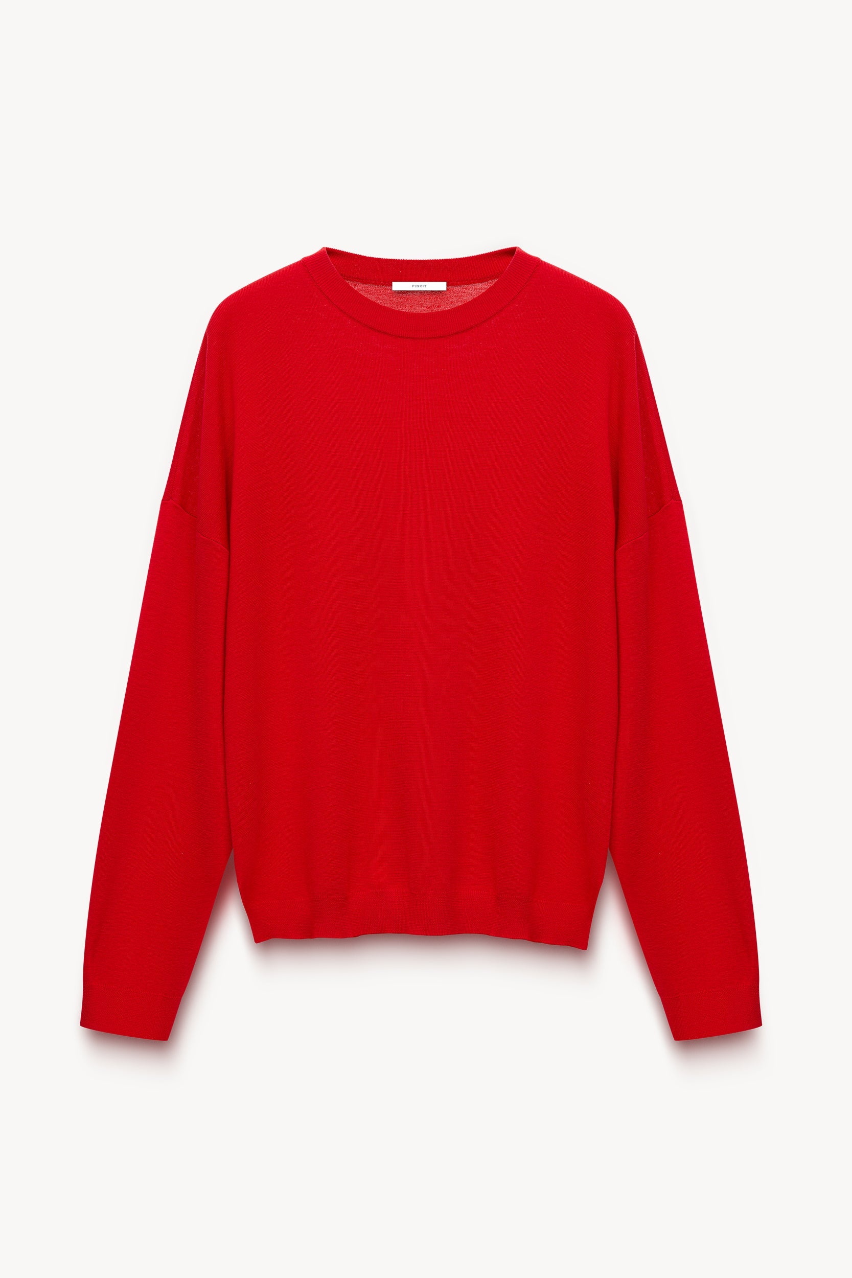 Merino-wool jumper Red PINXIT S