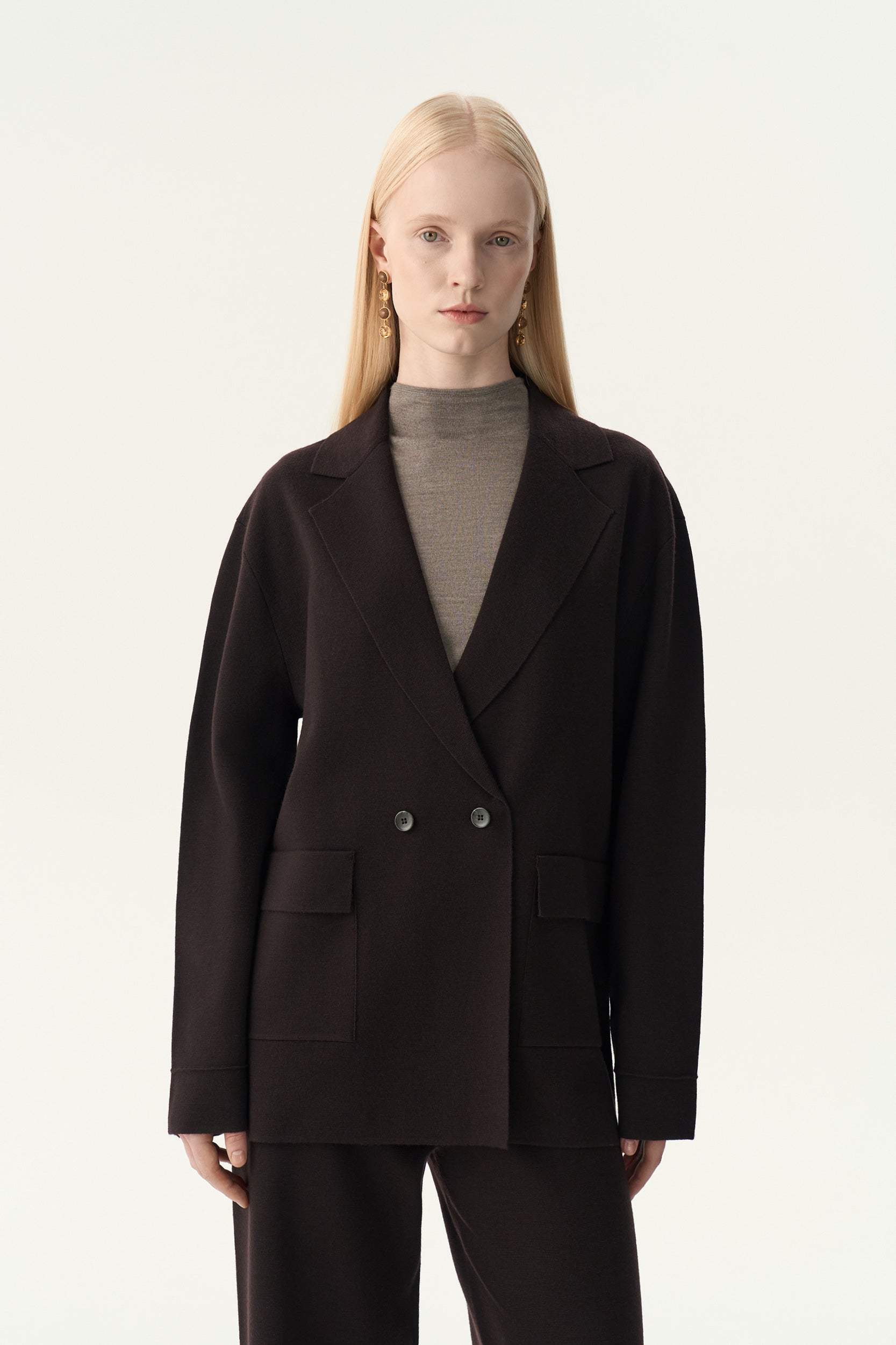 Cardigan in merino wool PINXIT