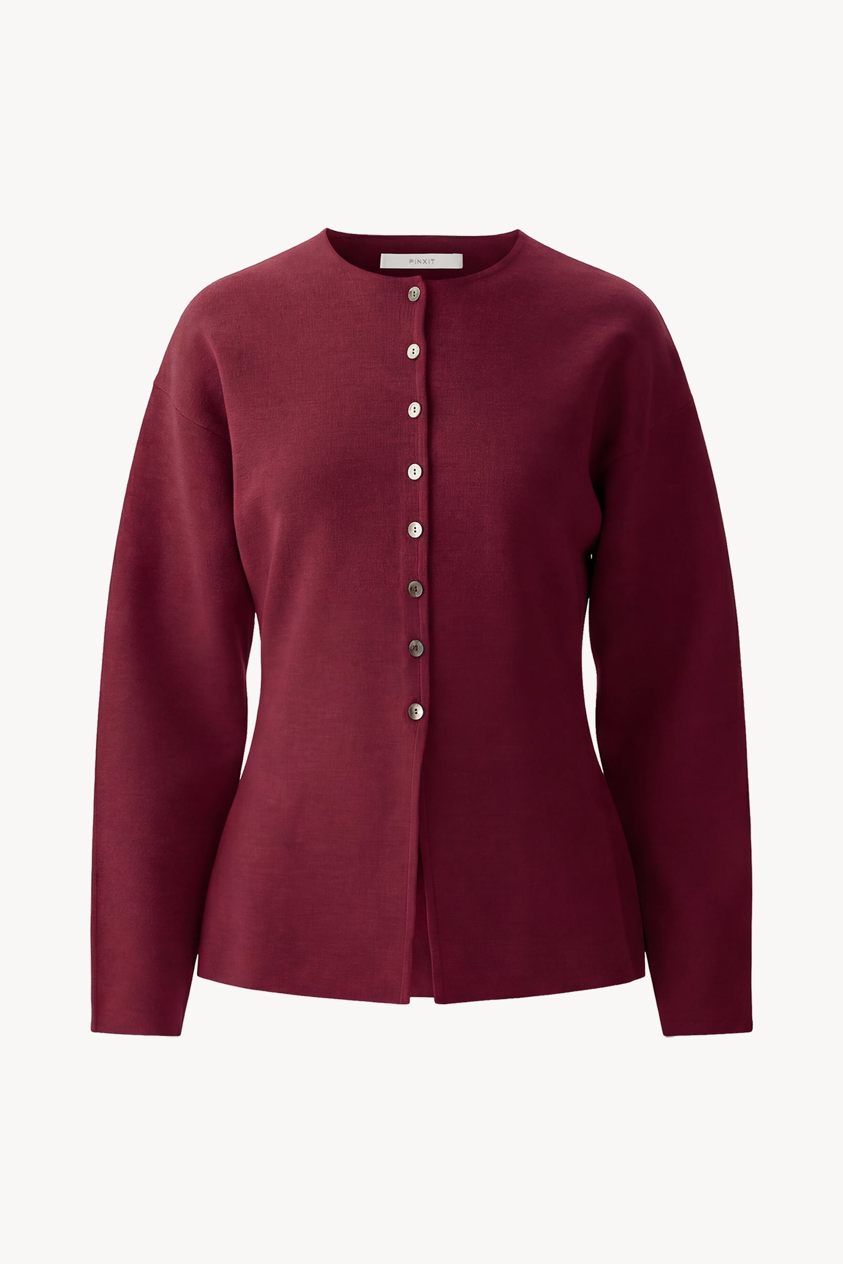 Cardigan in lana merino