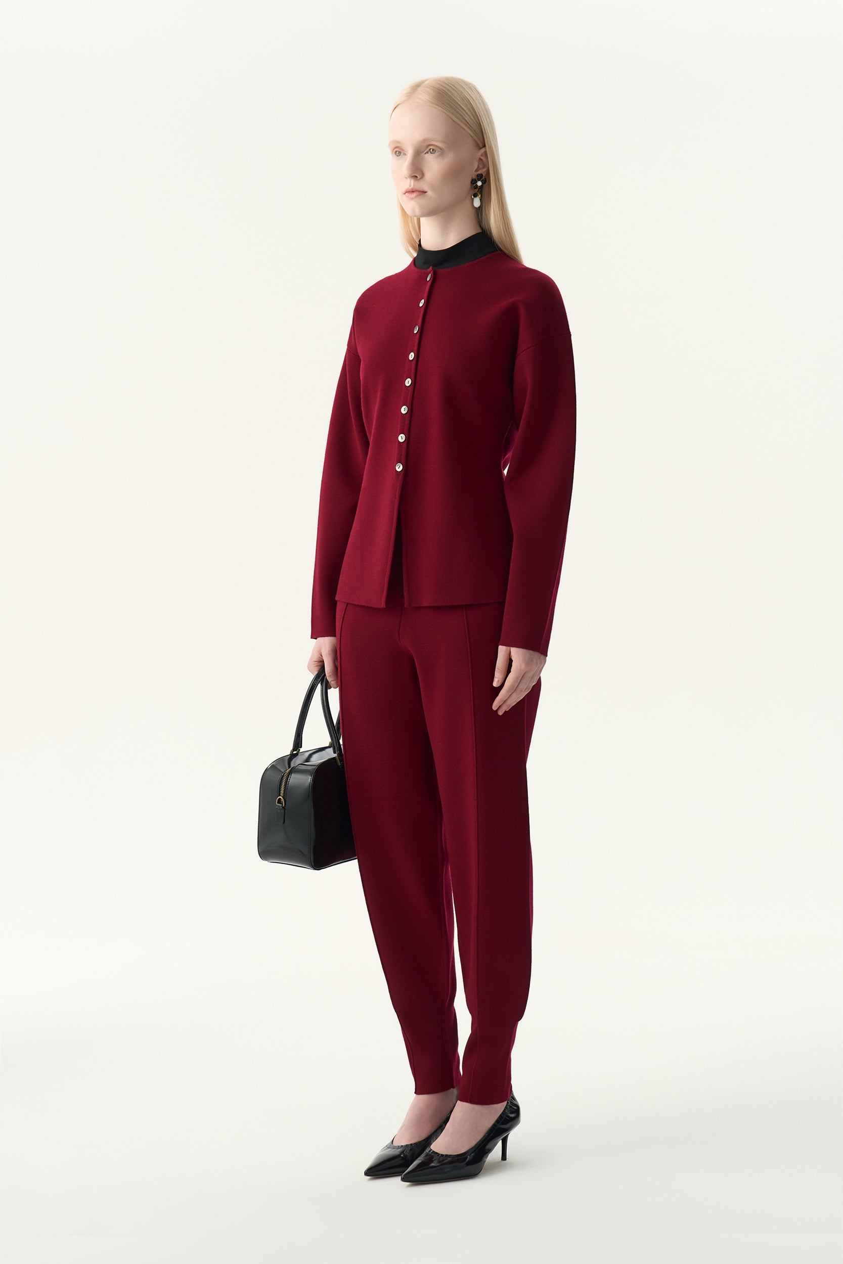 Cardigan in merino wool PINXIT