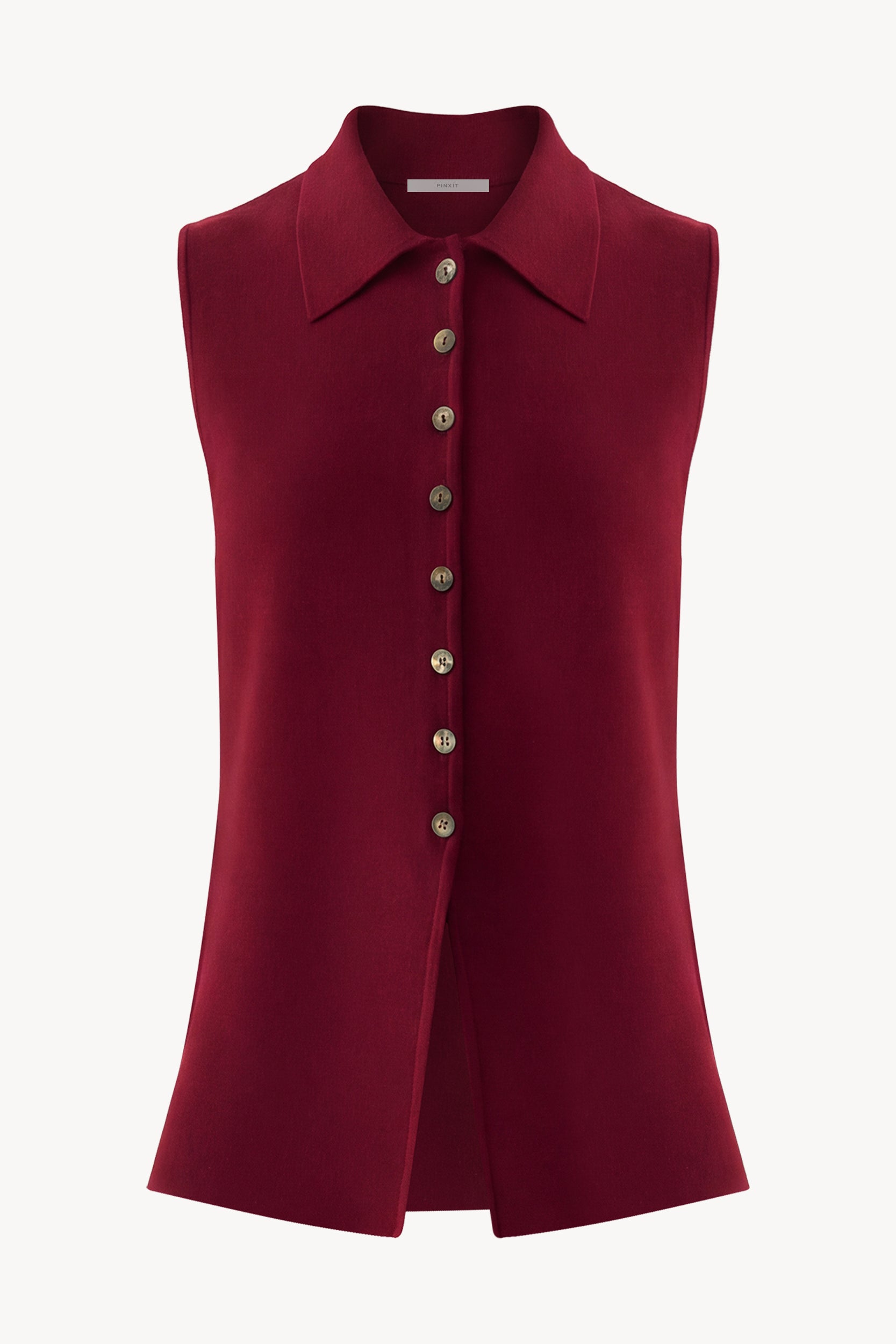 Vest in merino wool Cherry PINXIT S