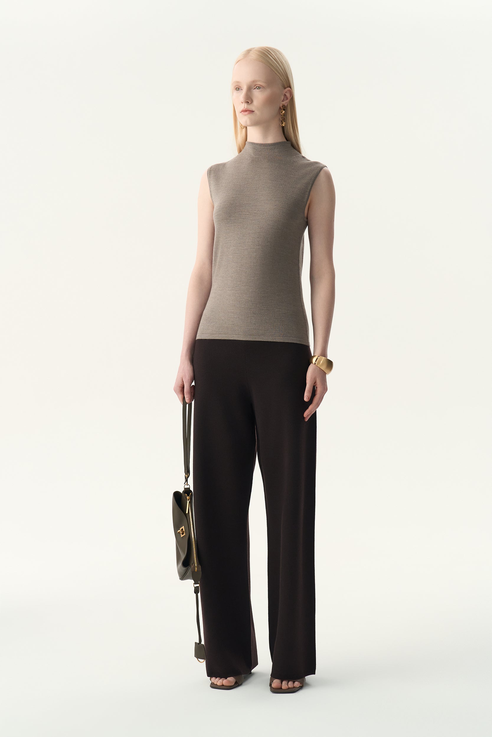 Trousers in merino wool PINXIT