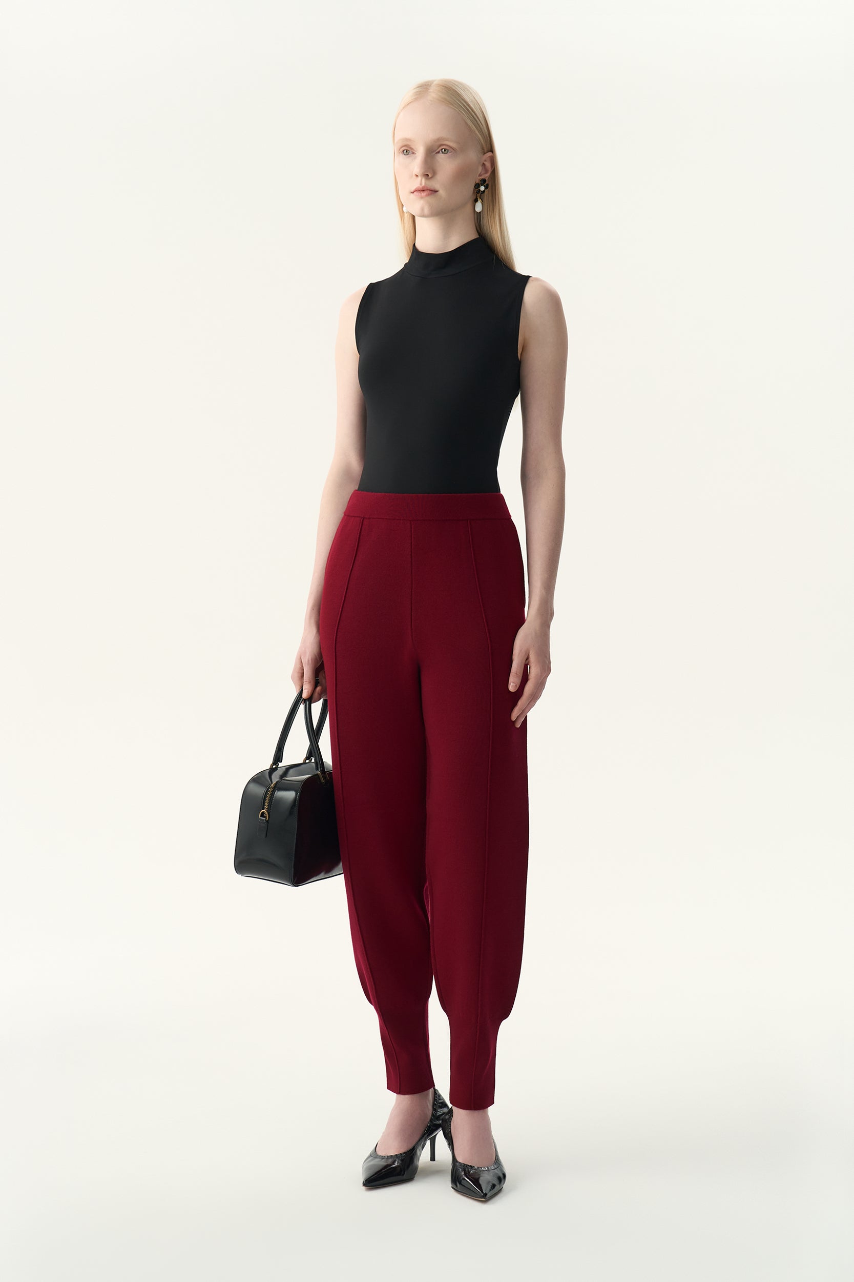 Trousers in merino wool PINXIT