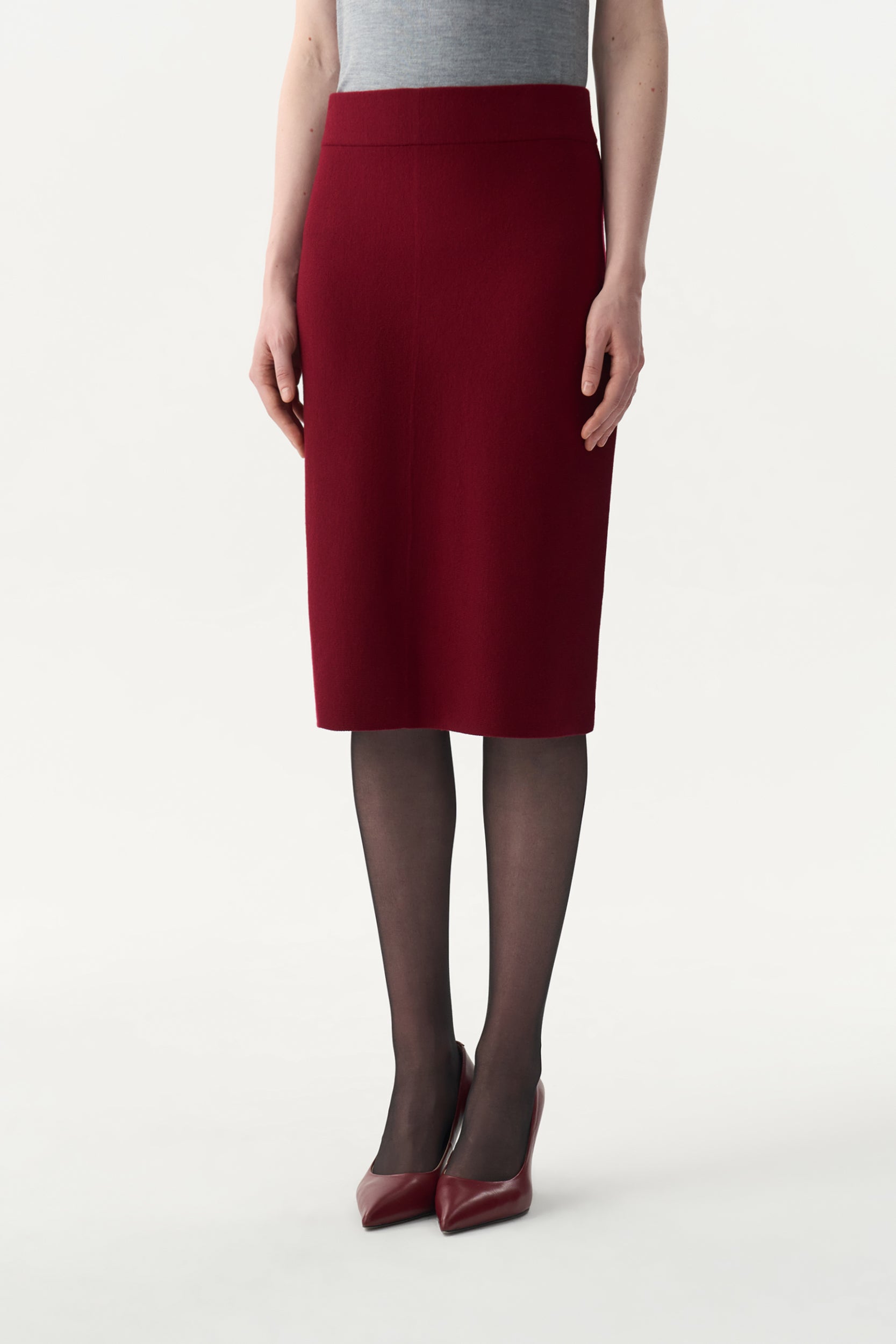 Skirt in merino wool PINXIT