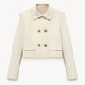 Straight-fit cropped blazer PINXIT