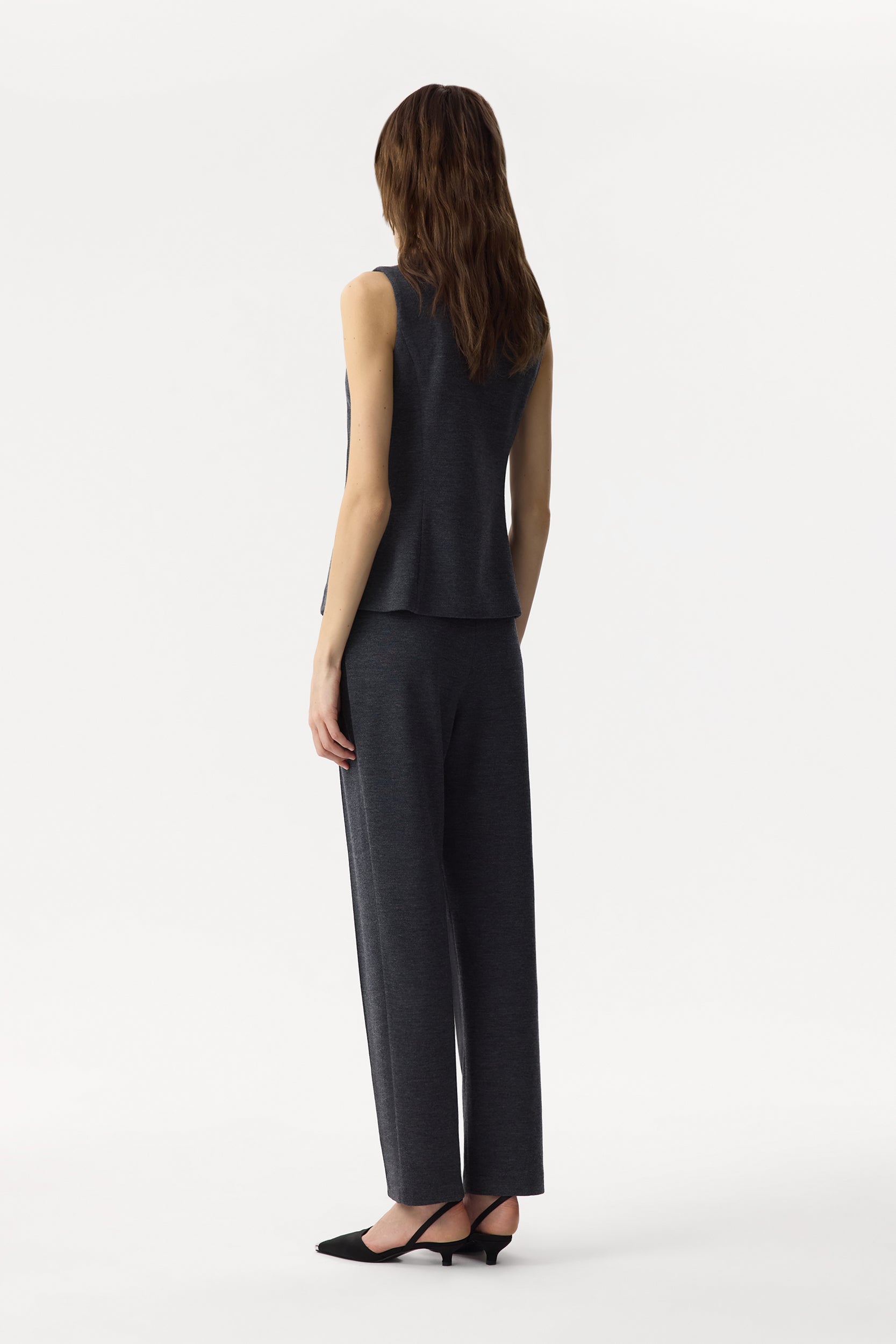 Wool knit vest PINXIT