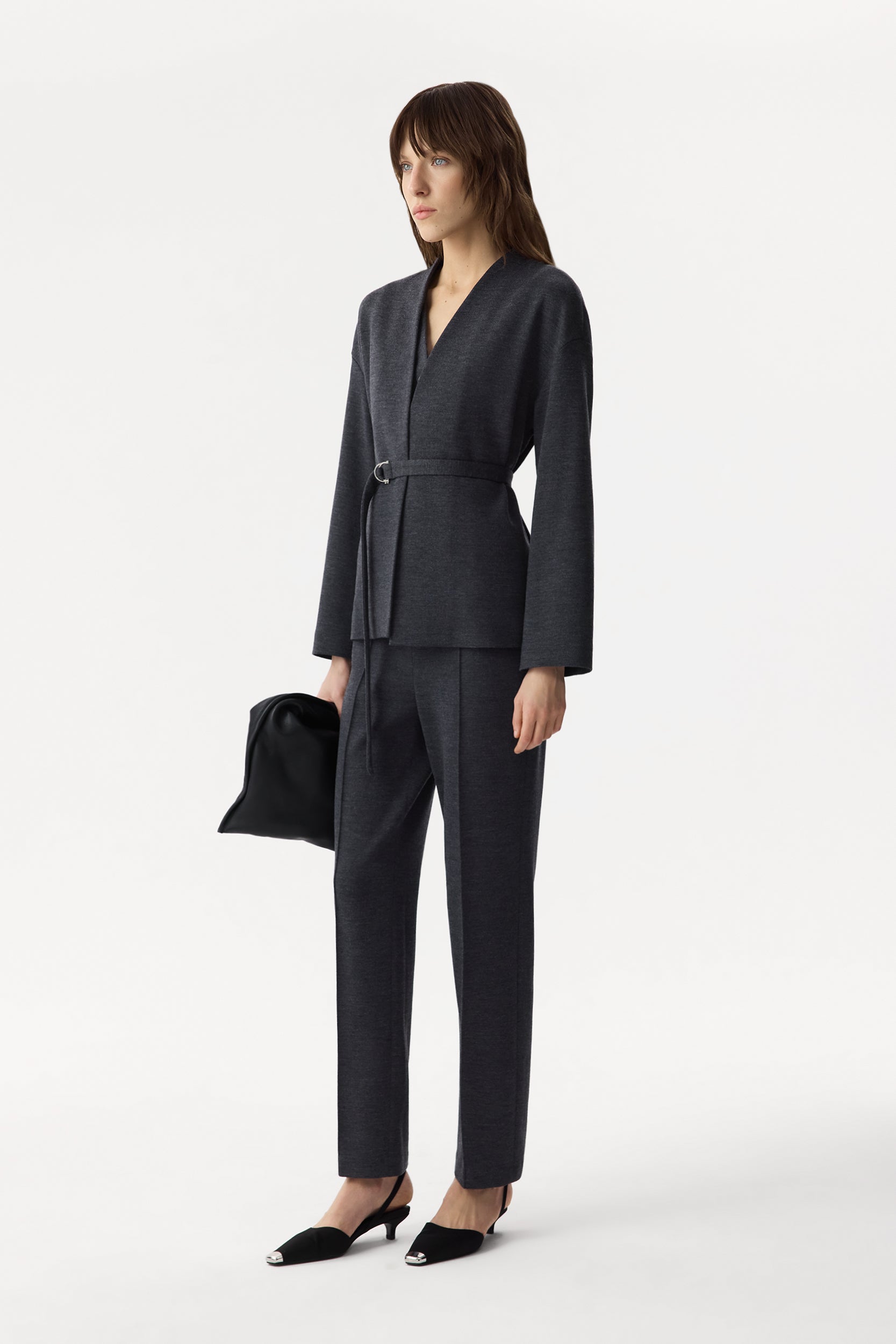 Knit blazer without closure PINXIT