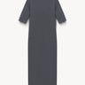 Zipped wool knitted dress Gray melange PINXIT EU 36