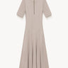 Wool-blend knit dress Beige PINXIT EU 36