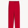 Wool-blend straight-leg trousers Red PINXIT EU 36