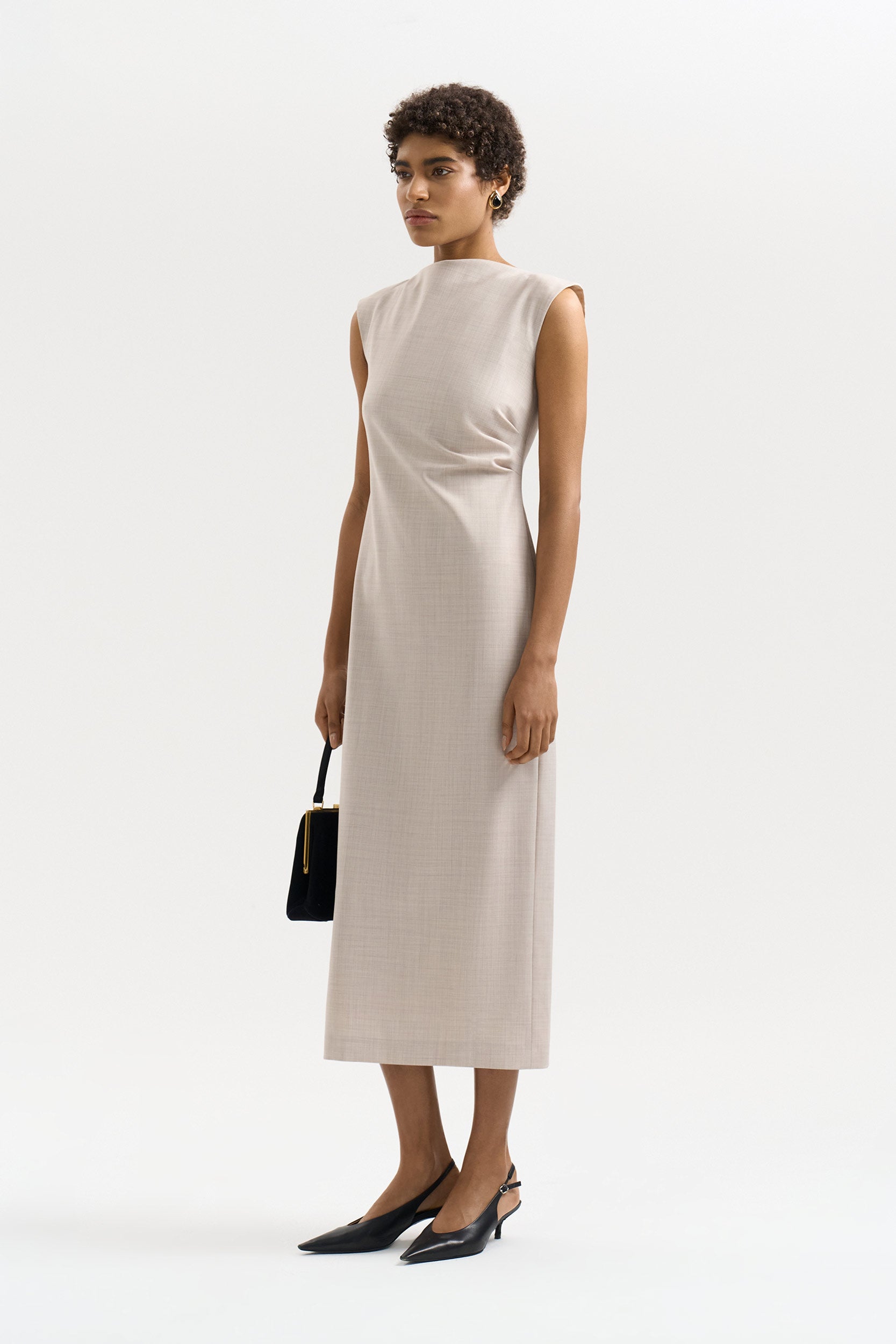 Costume wool pencil dress PINXIT