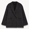 Oversized wool checked blazer PINXIT
