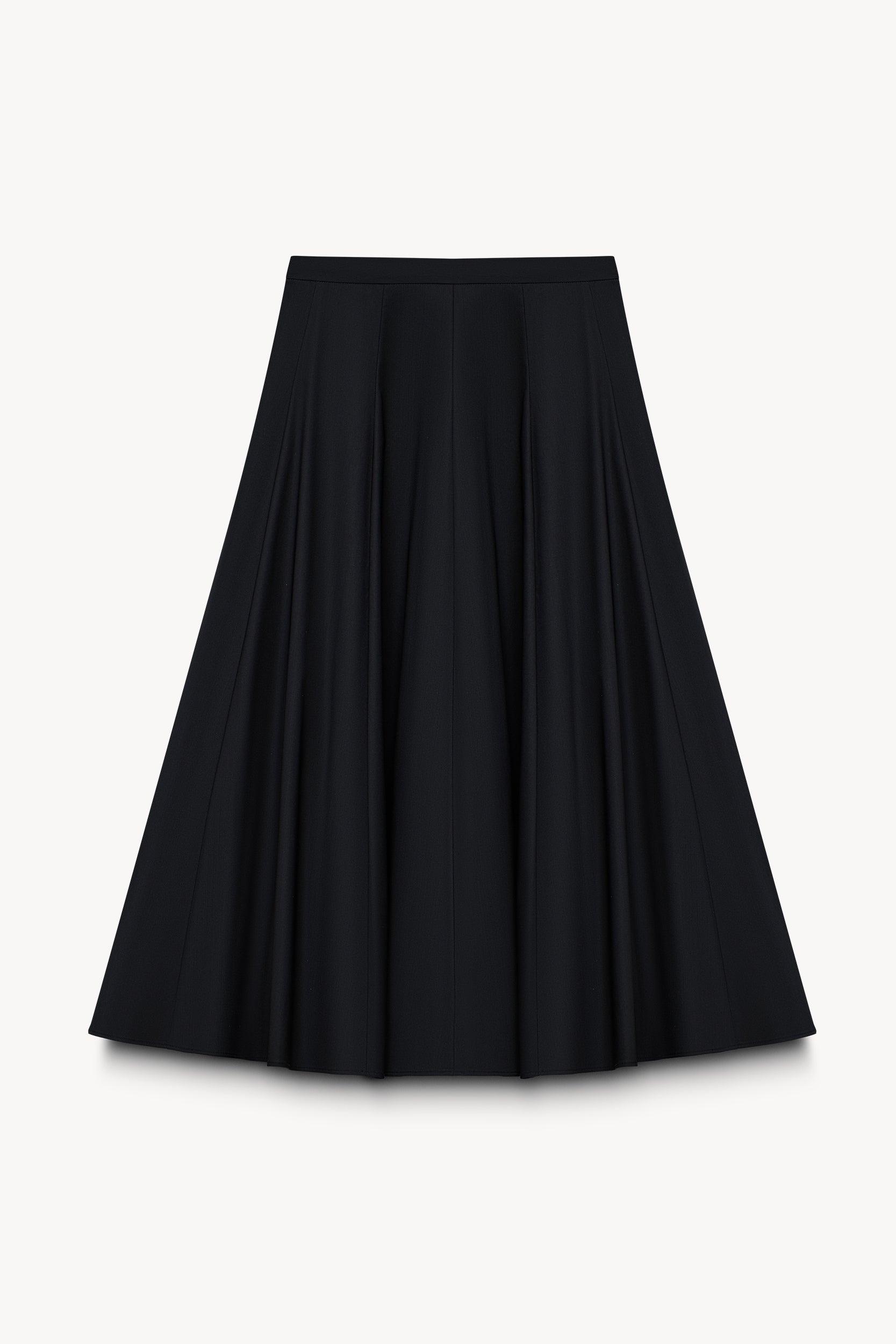 Virgin wool flared skirt Black PINXIT EU 34