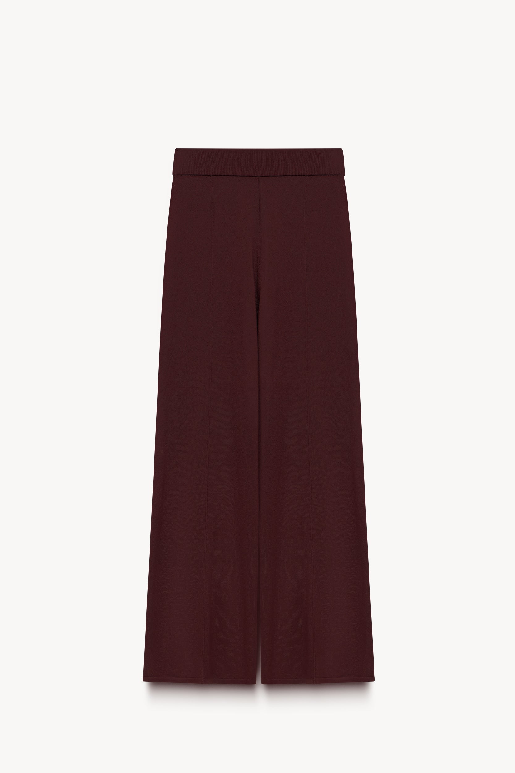 Knit with wool trousers Marsala PINXIT S