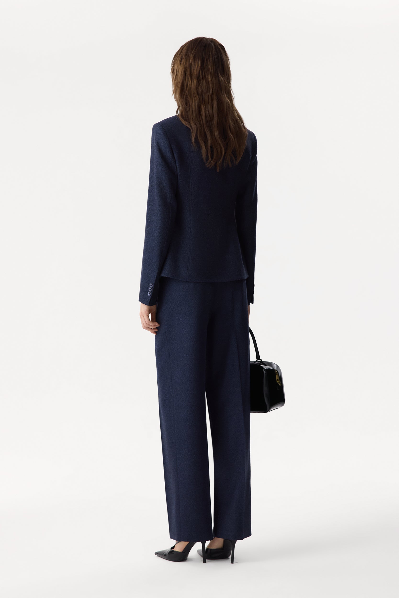 Shirt-style wool blazer PINXIT