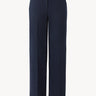 High-waisted wool trousers Blue/Black PINXIT EU 34