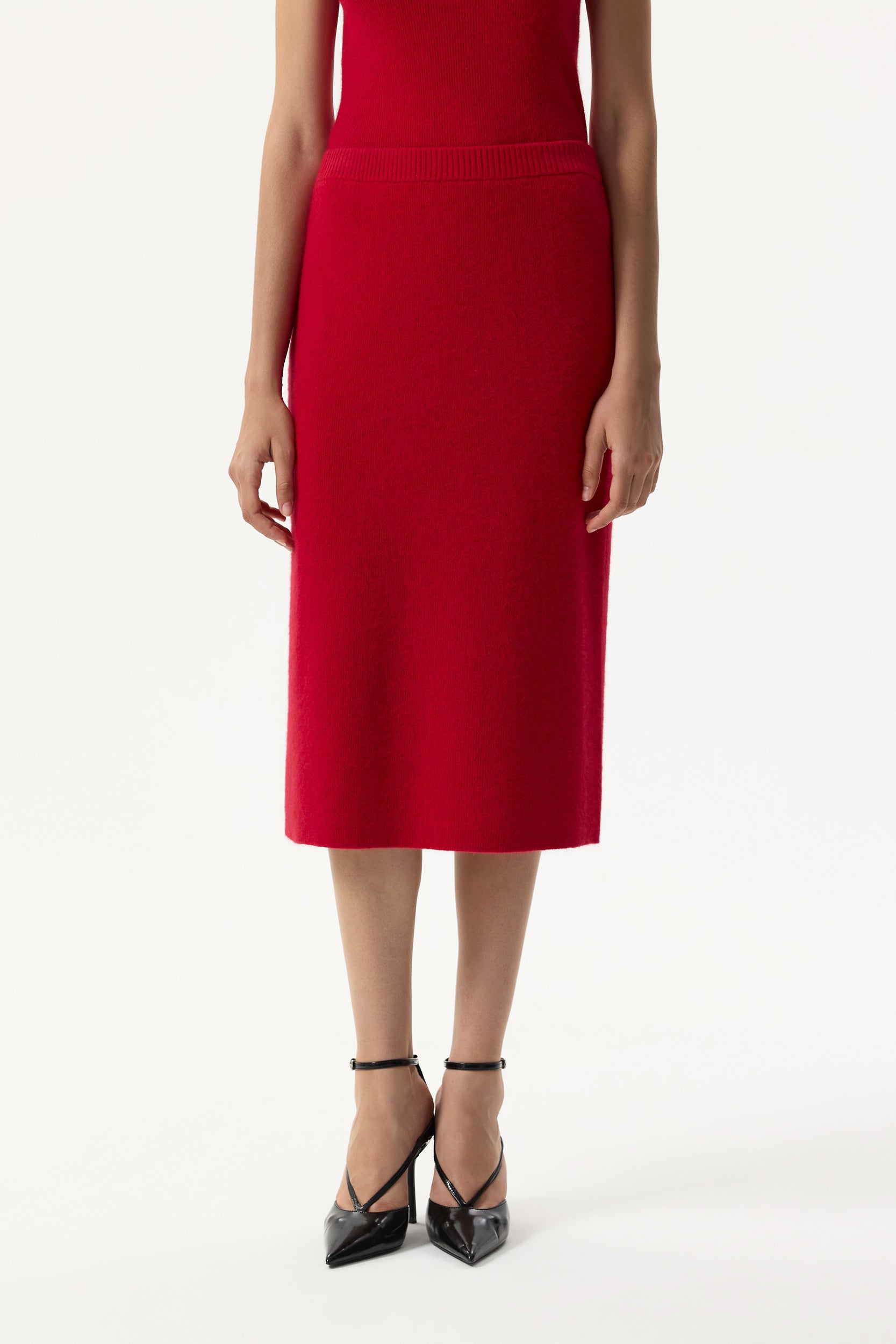 Raccoon wool and angora skirt PINXIT