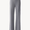 Trousers in wool and silk Light gray melange PINXIT S