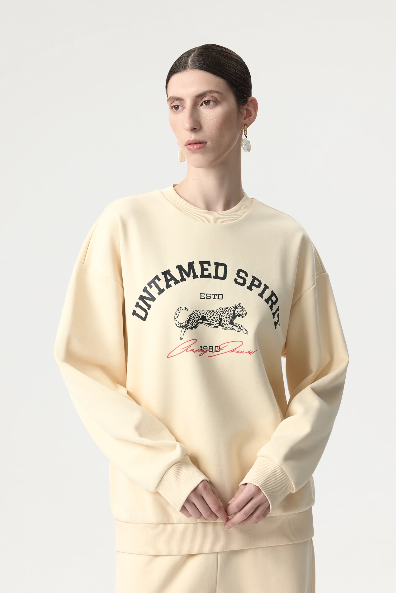 Embroidered sweatshirt PINXIT