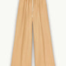 Drawstring linen trousers Sand PINXIT EU 36